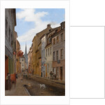 Parochialstrasse in Berlin, 1831 by Johann Philipp Eduard Gärtner