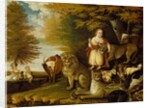 Peaceable Kingdom, ca. 1830-32 by Edward Hicks
