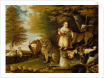 Peaceable Kingdom, ca. 1830-32 by Edward Hicks
