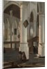 Interior of the Oude Kerk, Delft, probably 1650 by Emanuel de Witte