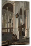 Interior of the Oude Kerk, Delft, probably 1650 by Emanuel de Witte