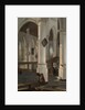 Interior of the Oude Kerk, Delft, probably 1650 by Emanuel de Witte