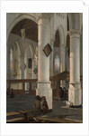 Interior of the Oude Kerk, Delft, probably 1650 by Emanuel de Witte