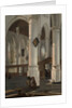 Interior of the Oude Kerk, Delft, probably 1650 by Emanuel de Witte