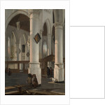 Interior of the Oude Kerk, Delft, probably 1650 by Emanuel de Witte