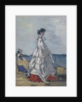 Princess Pauline Metternich on the Beach, ca. 1865-67 by Eugene Louis Boudin