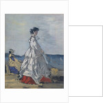 Princess Pauline Metternich on the Beach, ca. 1865-67 by Eugene Louis Boudin