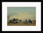 On the Beach, Sunset, 1865 by Eugene Louis Boudin