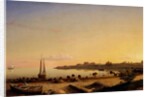 Stage Fort across Gloucester Harbor, 1862 by Fitz Hugh Lane