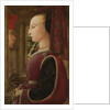 Portrait of a Woman with a Man at a Casement, ca. 1440 by Filippo Lippi