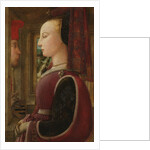 Portrait of a Woman with a Man at a Casement, ca. 1440 by Filippo Lippi