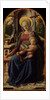 Madonna and Child Enthroned with Two Angels, ca. 1440 by Filippo Lippi