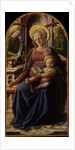 Madonna and Child Enthroned with Two Angels, ca. 1440 by Filippo Lippi