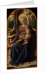 Madonna and Child Enthroned with Two Angels, ca. 1440 by Filippo Lippi