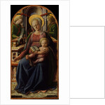 Madonna and Child Enthroned with Two Angels, ca. 1440 by Filippo Lippi