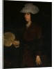 Lady with Fan, 1873 by Frank Duveneck