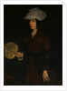 Lady with Fan, 1873 by Frank Duveneck