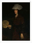 Lady with Fan, 1873 by Frank Duveneck