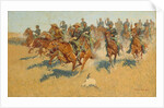 On the Southern Plains, 1907 by Frederic Remington