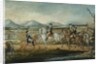 Washington Reviewing the Western Army at Fort Cumberland, Maryland, after 1795 by Frederick Kemmelmeyer
