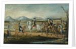 Washington Reviewing the Western Army at Fort Cumberland, Maryland, after 1795 by Frederick Kemmelmeyer