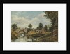 An Old Bridge at Hendon, Middlesex, ca. 1828 by Frederick W Watts