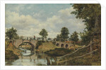 An Old Bridge at Hendon, Middlesex, ca. 1828 by Frederick W Watts