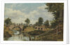 An Old Bridge at Hendon, Middlesex, ca. 1828 by Frederick W Watts