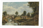 An Old Bridge at Hendon, Middlesex, ca. 1828 by Frederick W Watts