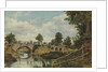 An Old Bridge at Hendon, Middlesex, ca. 1828 by Frederick W Watts