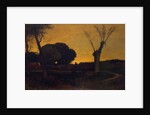 Evening at Medfield, Massachusetts, 1875 by George Inness