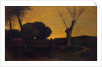 Evening at Medfield, Massachusetts, 1875 by George Inness