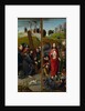 Christ Carrying the Cross, with the Crucifixion; The Resurrection, with the Pilgrims…, ca. 1510 by Gerard David