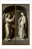Archangel Gabriel; The Virgin Annunciate, ca. 1510 by Gerard David