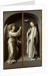 Archangel Gabriel; The Virgin Annunciate, ca. 1510 by Gerard David