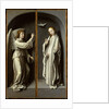 Archangel Gabriel; The Virgin Annunciate, ca. 1510 by Gerard David