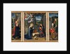 The Nativity with Donors and Saints Jerome and Leonard, ca. 1510-15 by Gerard David