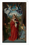 Virgin and Child with Four Angels, ca. 1510-15 by Gerard David