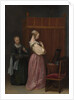 A Young Woman at Her Toilet with a Maid, ca. 1650-51 by Gerard Terborch II