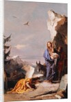 The Flight into Egypt, ca. 1767-70 by Giovanni Battista Tiepolo