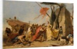 The Meeting of Antony and Cleopatra, ca. 1745-47 by Giovanni Battista Tiepolo