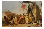 The Meeting of Antony and Cleopatra, ca. 1745-47 by Giovanni Battista Tiepolo