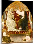 Coronation of the Virgin, ca. 1455 by Giovanni di Paolo