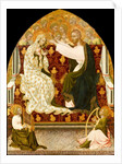 Coronation of the Virgin, ca. 1455 by Giovanni di Paolo
