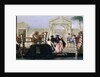 The Departure of the Gondola, mid-1760s by Giovanni Domenico Tiepolo