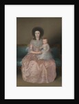 Condesa de Altamira and Her Daughter, María Agustina, 1787-88 by Francisco Goya