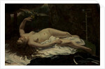 Woman with a Parrot, 1866 by Gustave Courbet