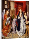 The Annunciation, 1480-89 by Hans Memling