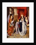 The Annunciation, 1480-89 by Hans Memling