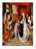 The Annunciation, 1480-89 by Hans Memling